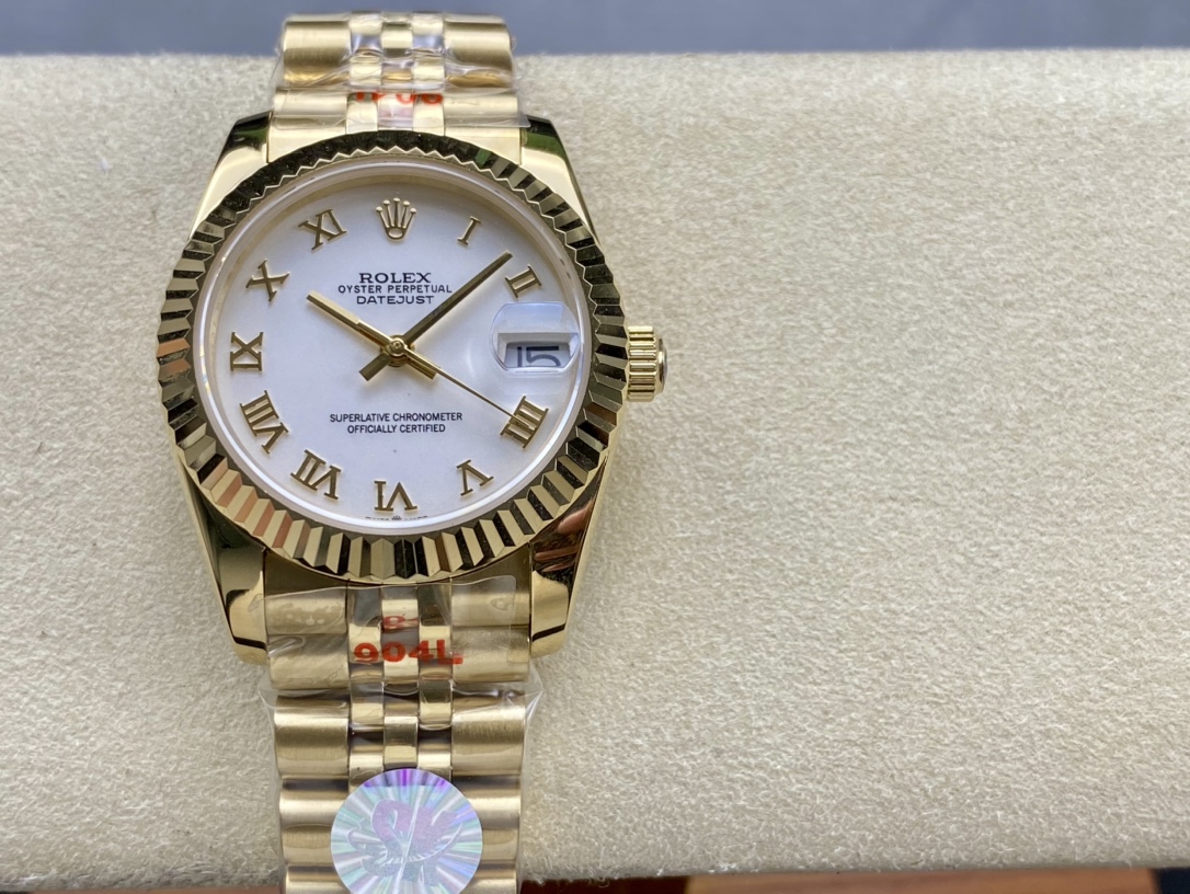 SK Factory 双头粒版本 劳力士Rolex 日志型31mm - 高品質な自動機械腕時計