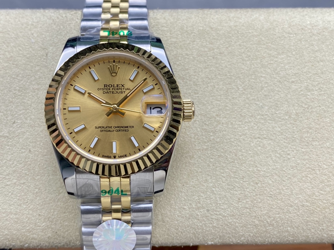 SK Factory 女款 劳力士Rolex 日志型31mm 自動巻き機械式腕時計