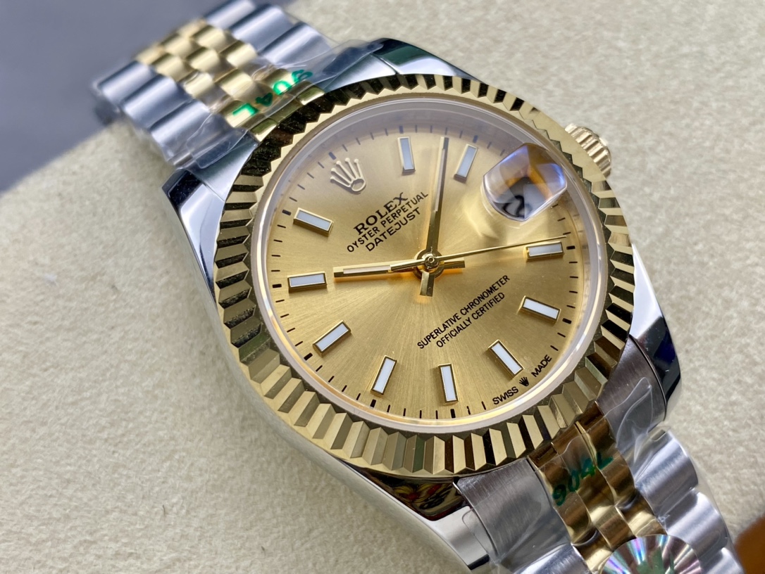 SK Factory 女款 劳力士Rolex 日志型31mm 自動巻き機械式腕時計