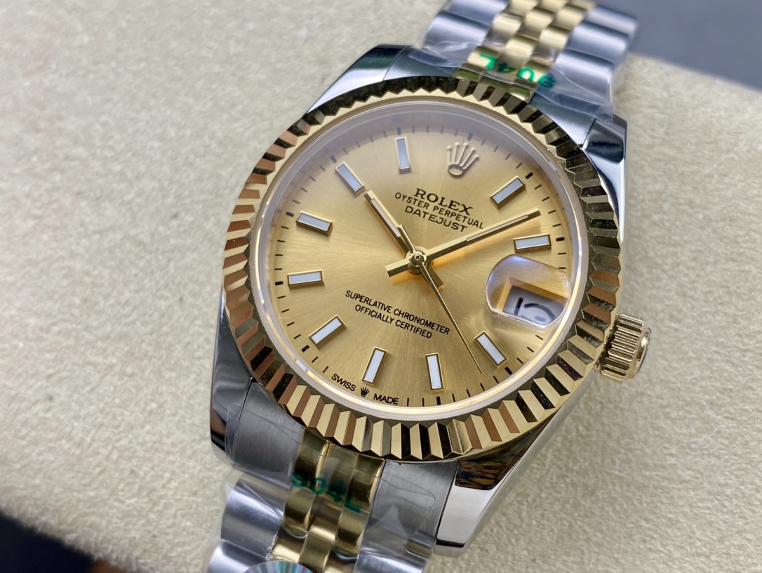 SK Factory 女款 劳力士Rolex 日志型31mm 自動巻き機械式腕時計