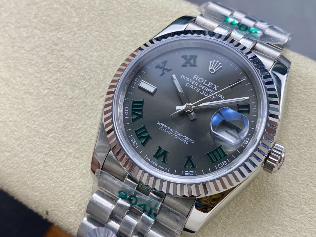 ロレックス ダブルヘッド バージョン 36mm 自動機械式腕時計