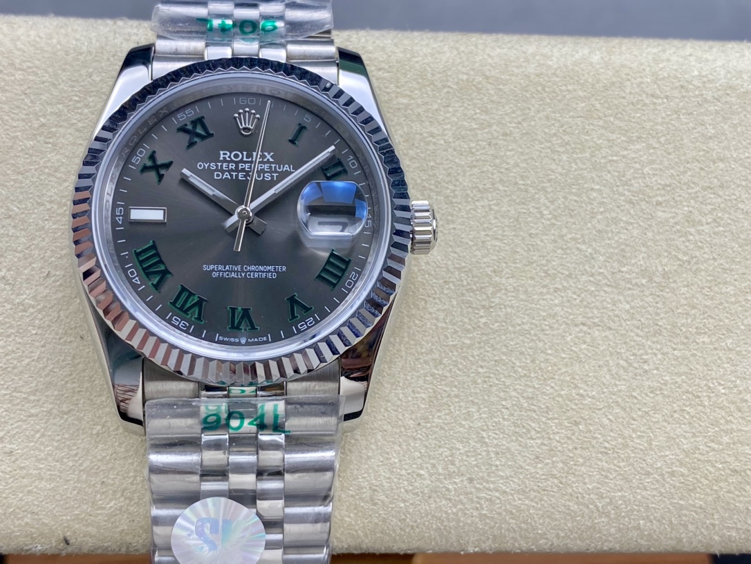 ロレックス ダブルヘッド バージョン 36mm 自動機械式腕時計