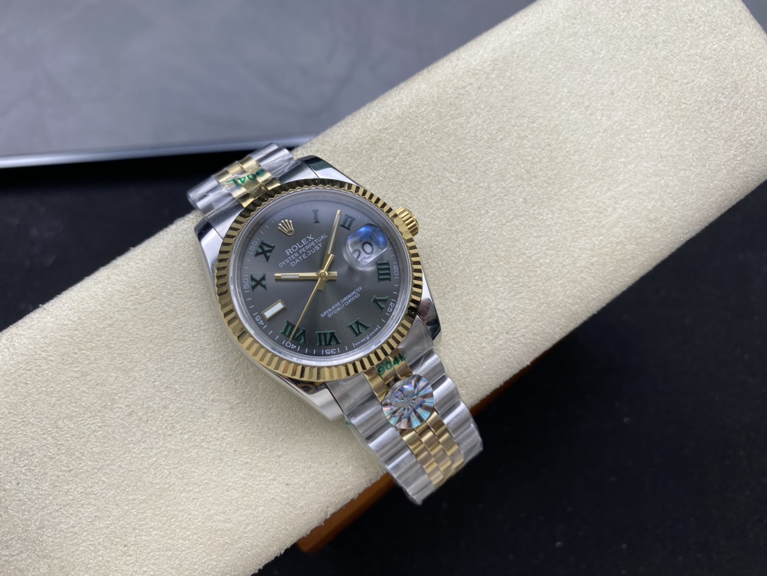 SK factory 労力士Rolex 単歴ログ型 36mm 自動機械式腕時計