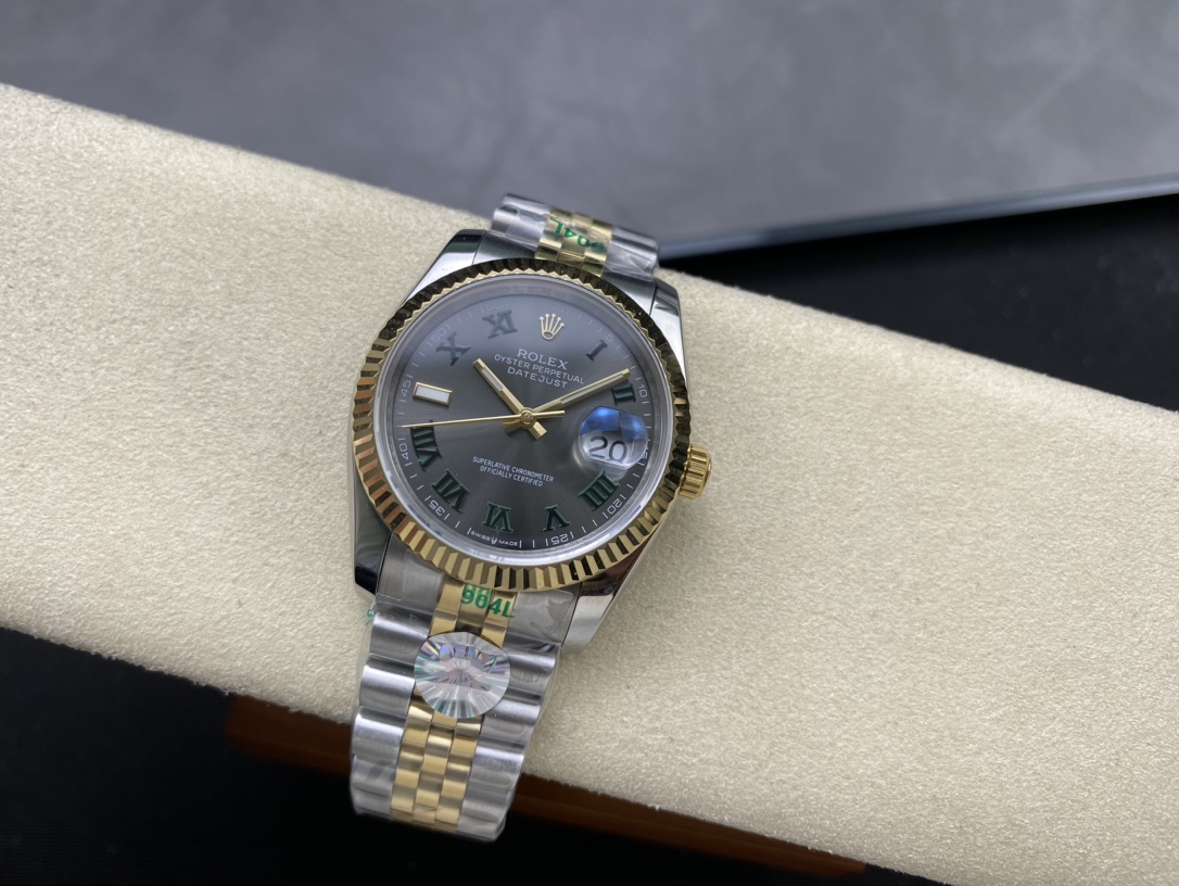 SK factory 労力士Rolex 単歴ログ型 36mm 自動機械式腕時計