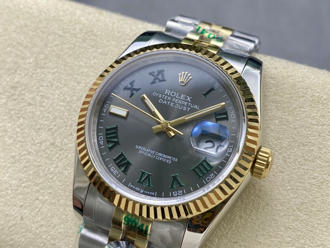SK factory 労力士Rolex 単歴ログ型 36mm 自動機械式腕時計