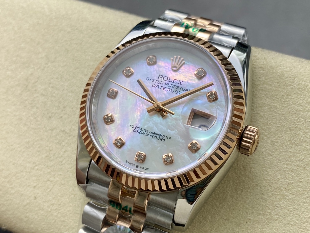 ロレックス 双头粒版本 36mm 自動機械式腕時計