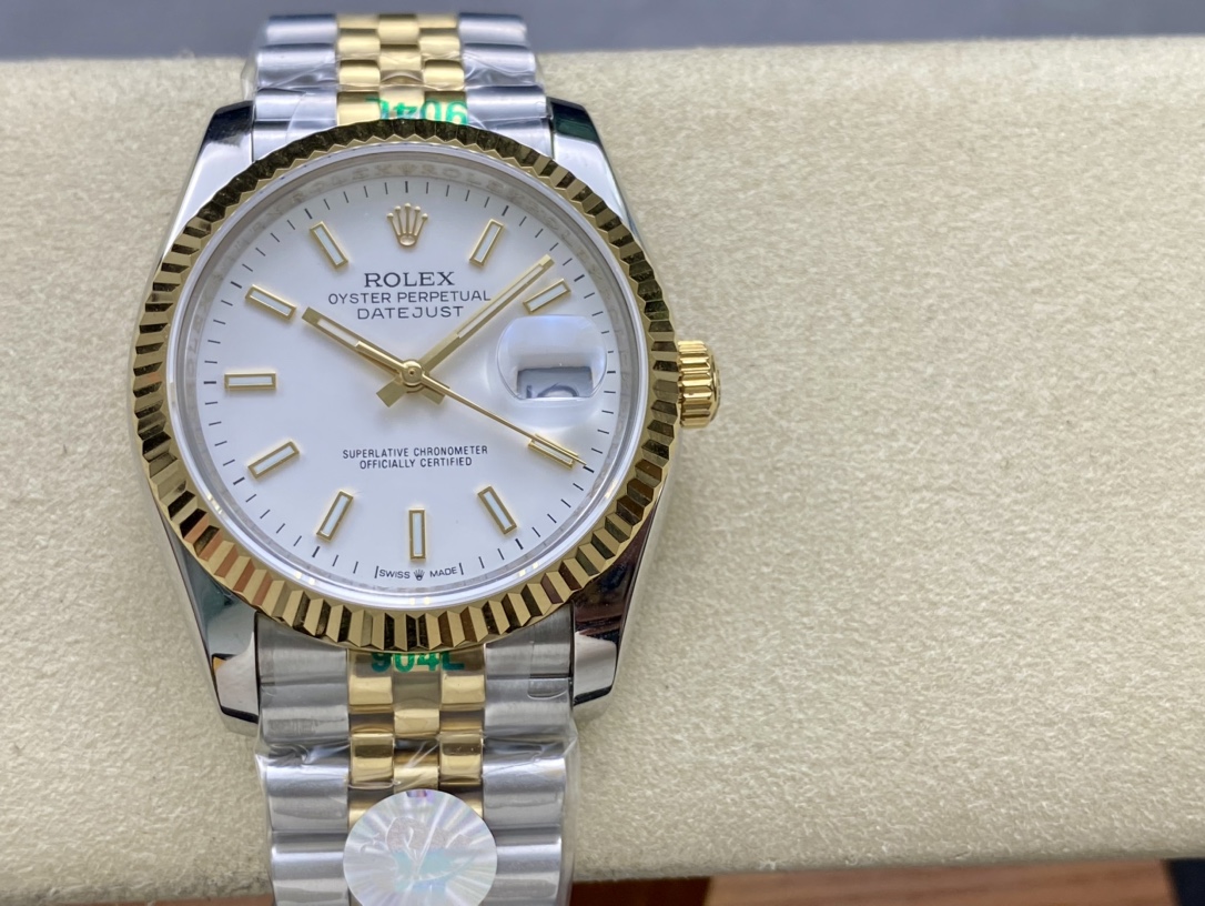 ロレックス デイトジャスト 36mm - 高品質全自動機械式腕時計