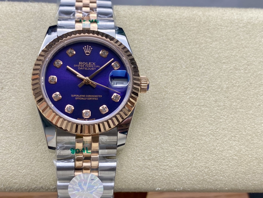 ロレックス ダイジェスト型 31mm 自動巻き腕時計