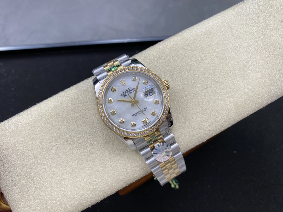 ROLEX 双头粒版本 日志型シリーズ 36mm 自動巻き機械式腕時計