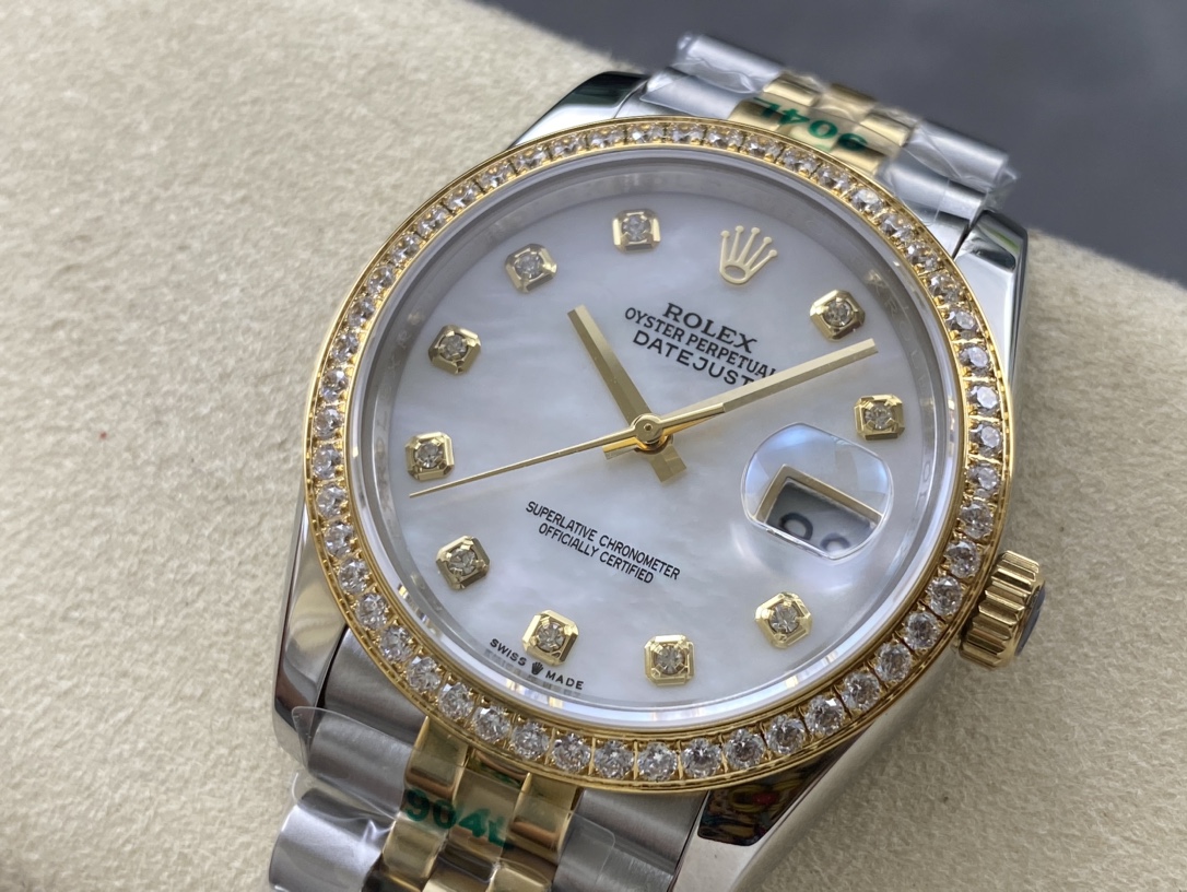 ROLEX 双头粒版本 日志型シリーズ 36mm 自動巻き機械式腕時計