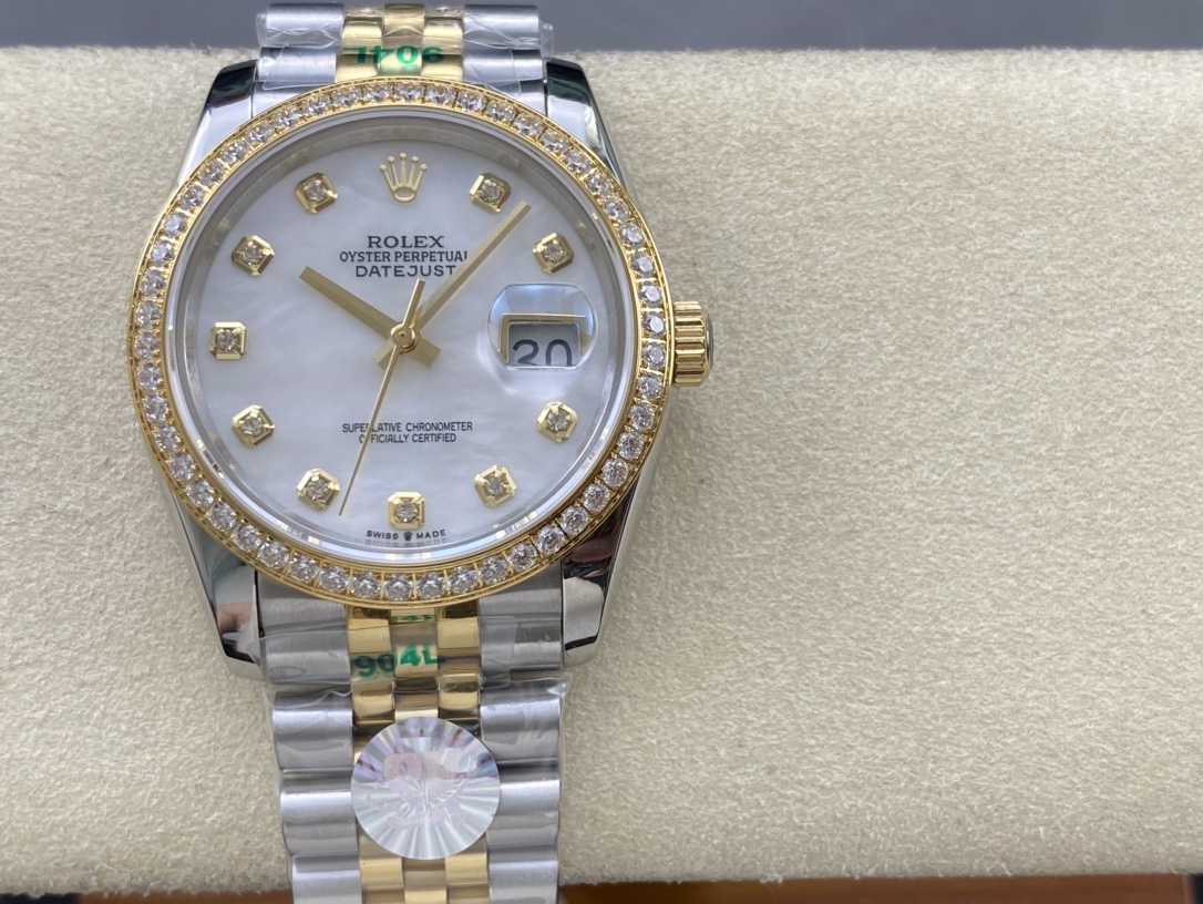 ROLEX 双头粒版本 日志型シリーズ 36mm 自動巻き機械式腕時計