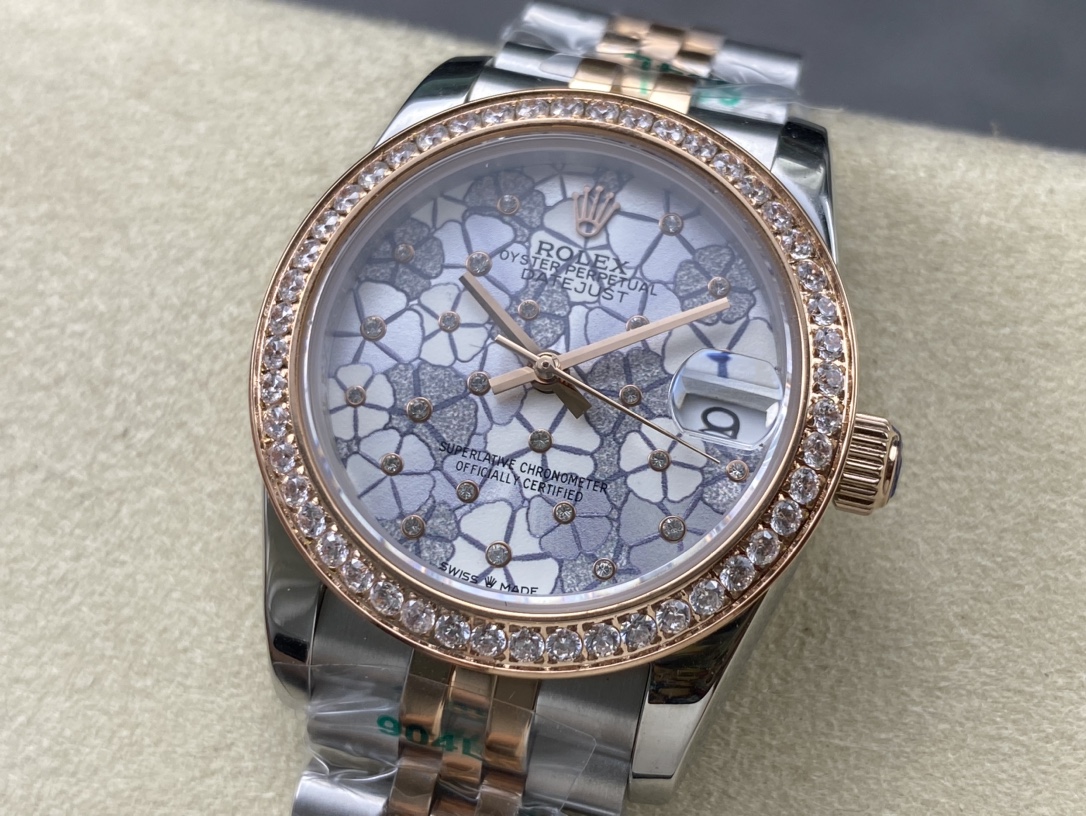 ロレックス 日付表示モデル 31mm 自動巻き機械式腕時計