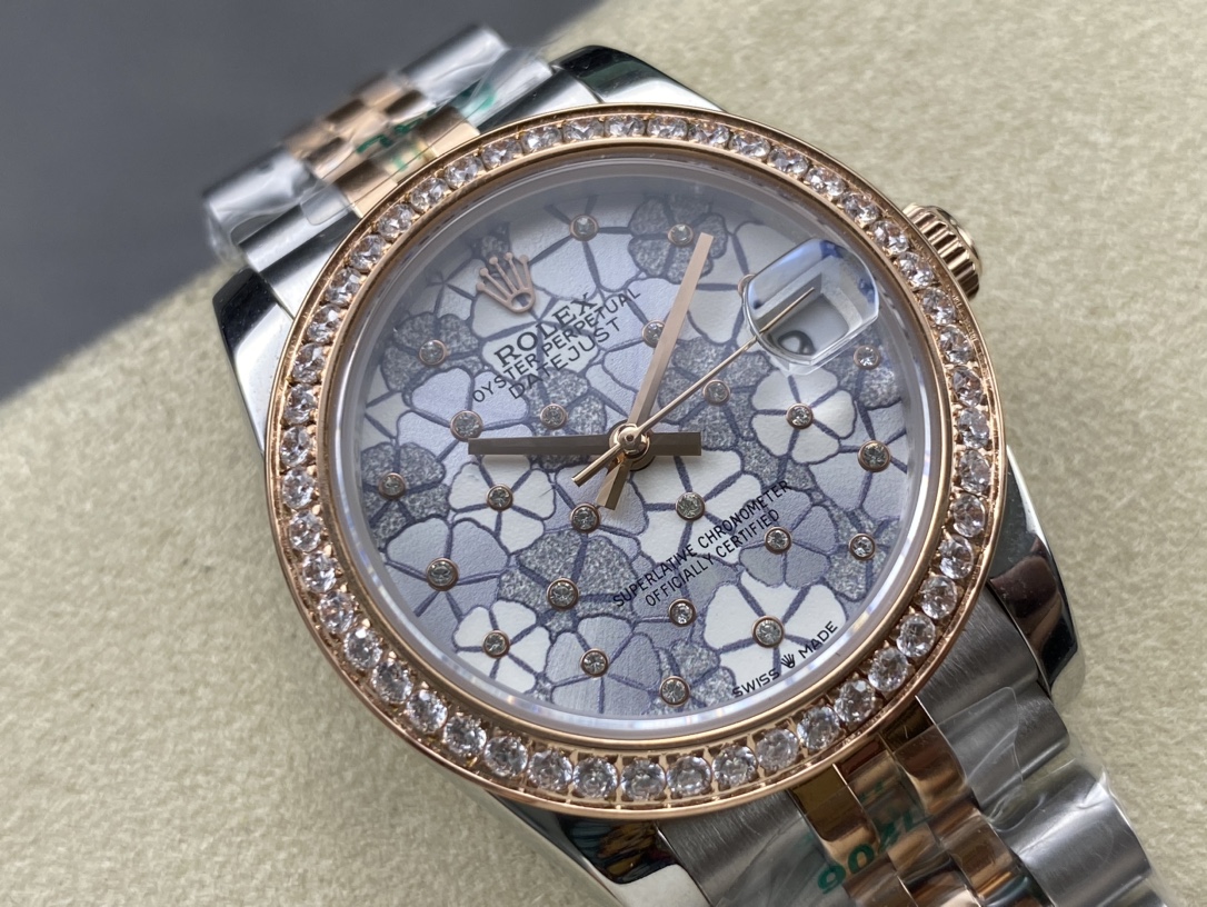 ロレックス 日付表示モデル 31mm 自動巻き機械式腕時計