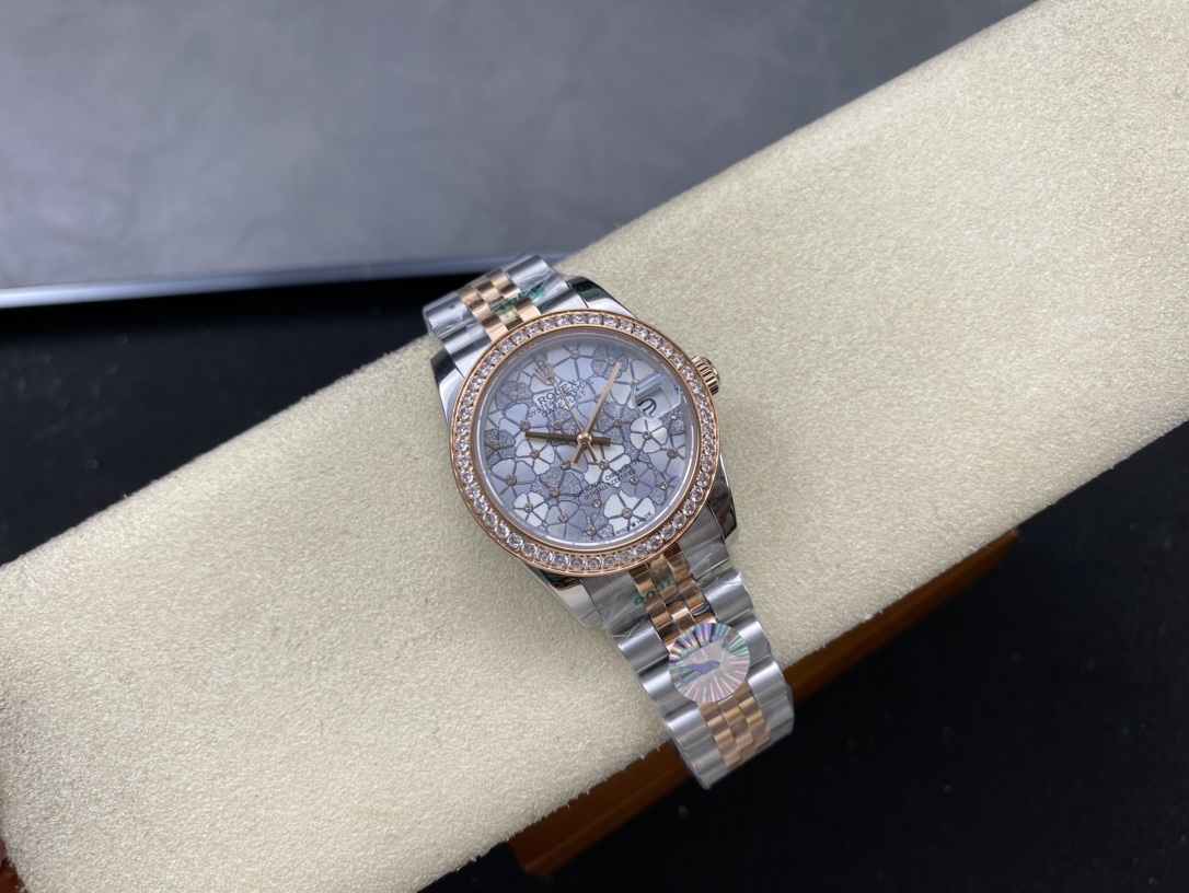 ロレックス 日付表示モデル 31mm 自動巻き機械式腕時計