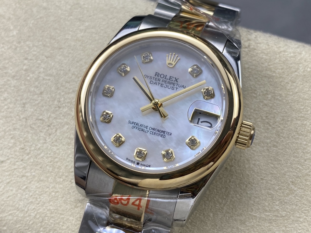 SK Factory 女款 劳力士Rolex 日志型31mm 自動機械式腕時計