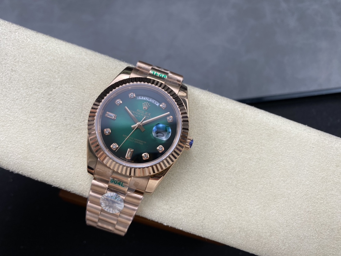 SK厂 劳力士Rolex 双历 星期日志型 40mm 高品質自動巻き腕時計