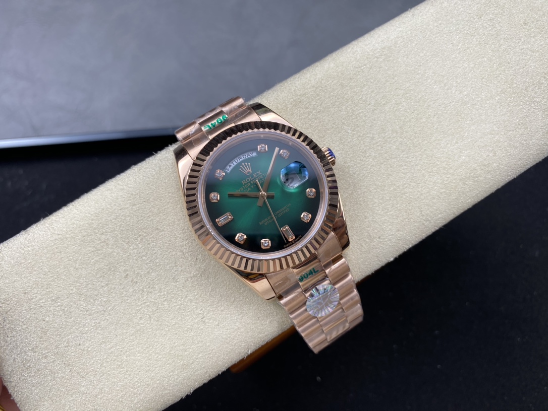 SK厂 劳力士Rolex 双历 星期日志型 40mm 高品質自動巻き腕時計