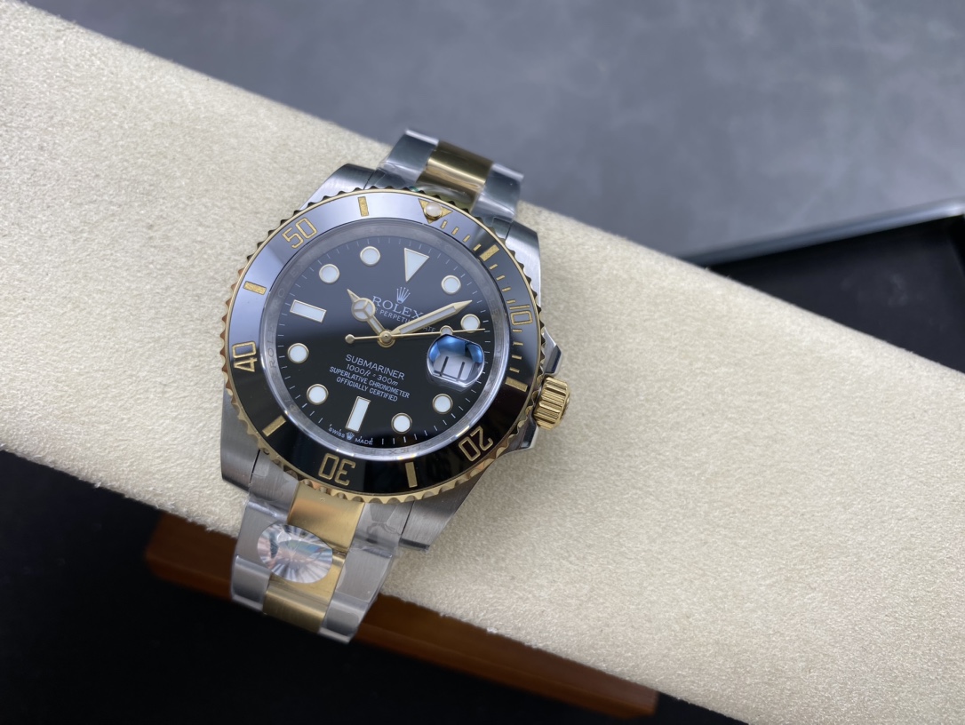 SK Factory 劳力士Rolex 潜航者 SUB間金黒水鬼 41mm