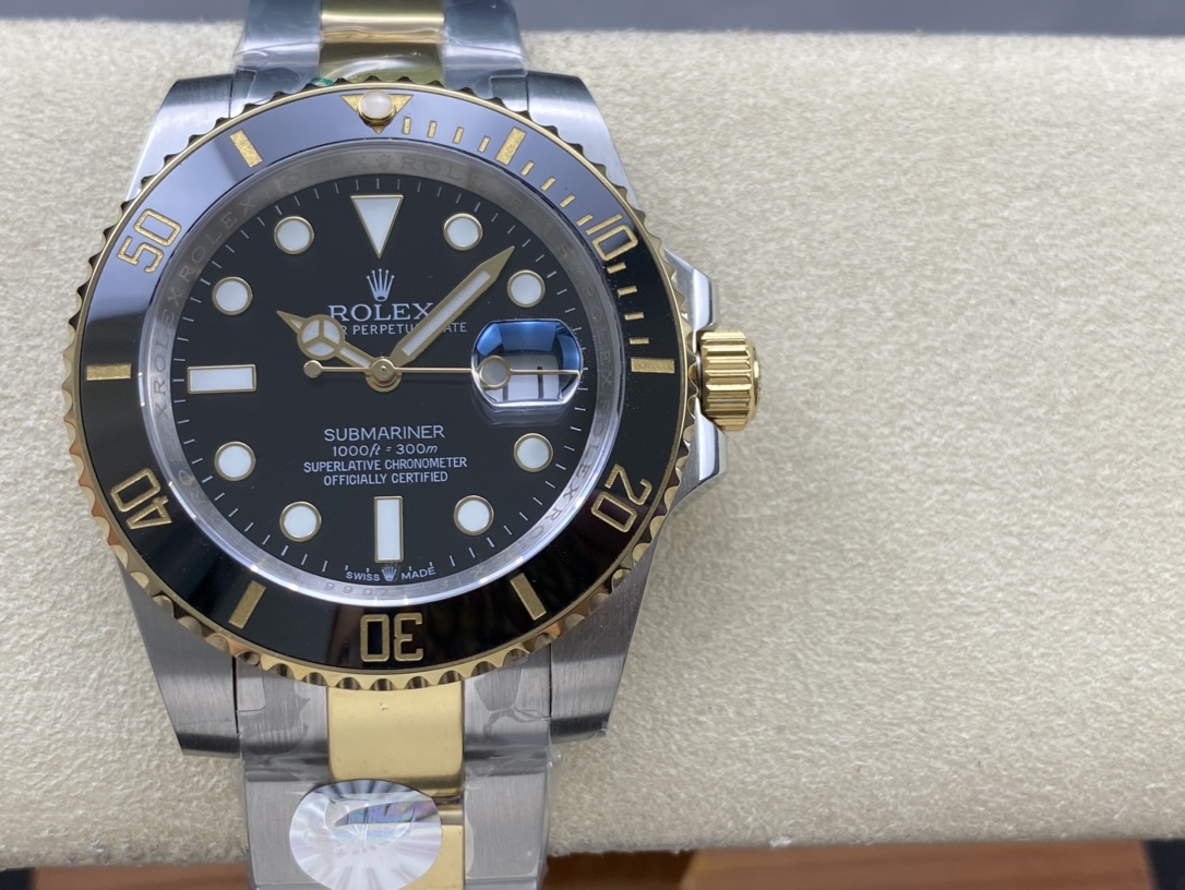 SK Factory 劳力士Rolex 潜航者 SUB間金黒水鬼 41mm