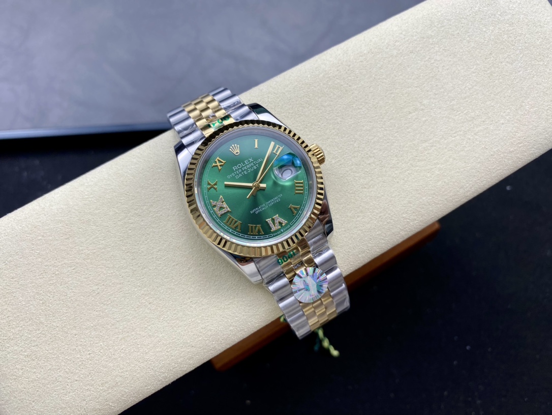 ロレックス双头粒版本 36mm 自動巻き機械式腕時計