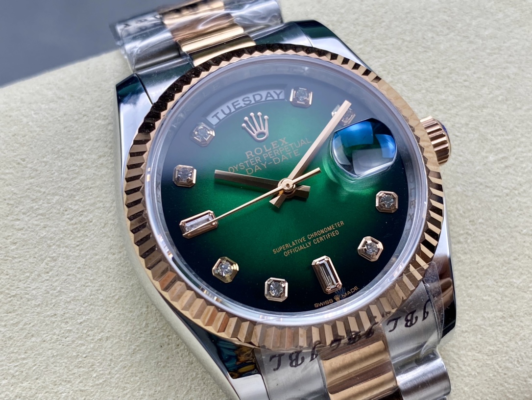 SK厂 劳力士Rolex 双历 星期日志型シリーズ 36mm 自動機械式腕時計