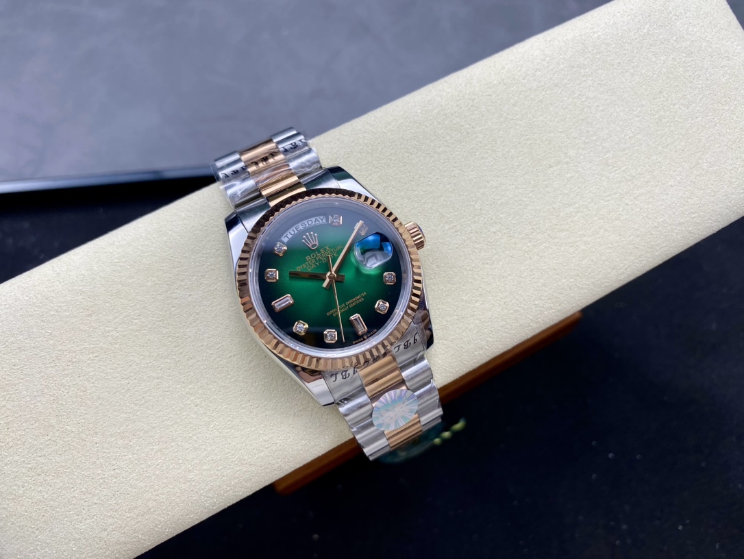 SK厂 劳力士Rolex 双历 星期日志型シリーズ 36mm 自動機械式腕時計