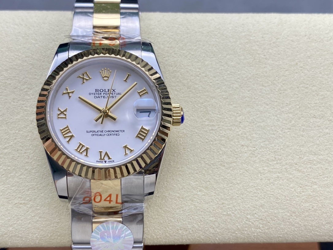 SK Factory 女款 劳力士Rolex 日志型31mm 自動機械腕時計