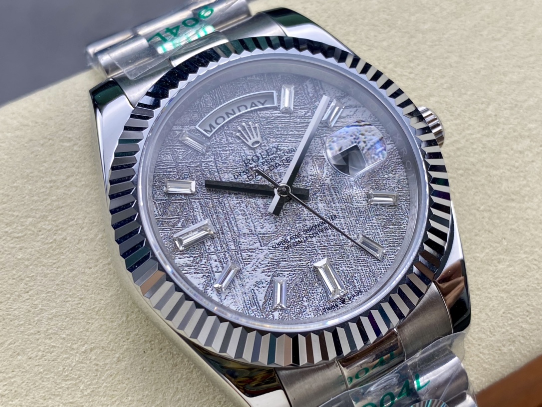 SK厂 劳力士Rolex 双历 星期日志型系列 40mm 自動巻き腕時計
