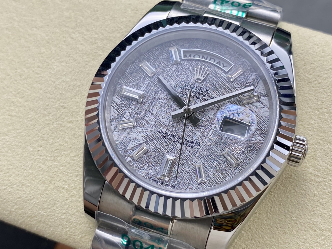 SK厂 劳力士Rolex 双历 星期日志型系列 40mm 自動巻き腕時計