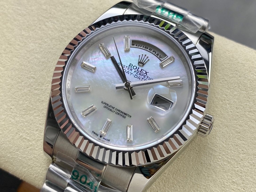 SK厂 劳力士Rolex 双历 星期日志型 40mm - 高品質メンズ腕時計