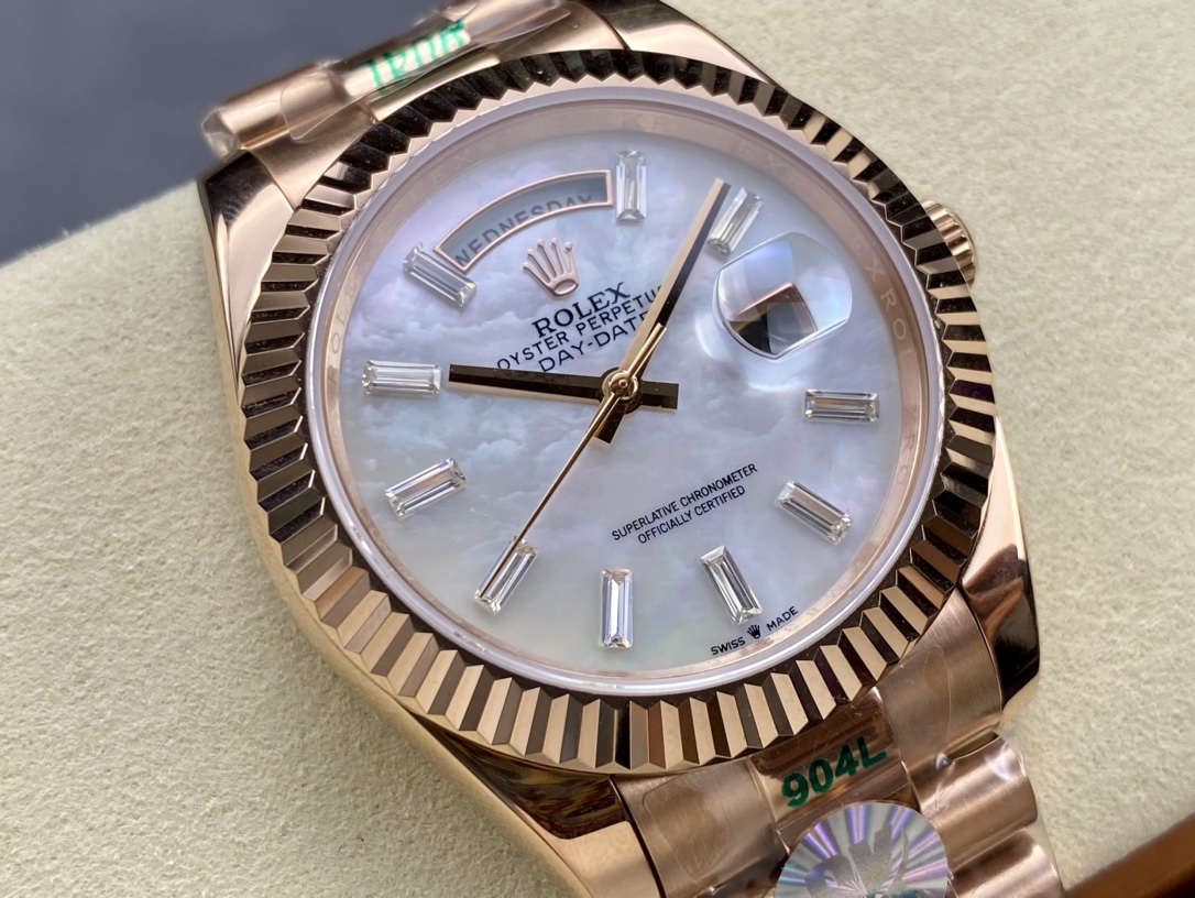 SK厂 劳力士Rolex 双历 星期日志型シリーズ 40mm - 自動機械式腕時計