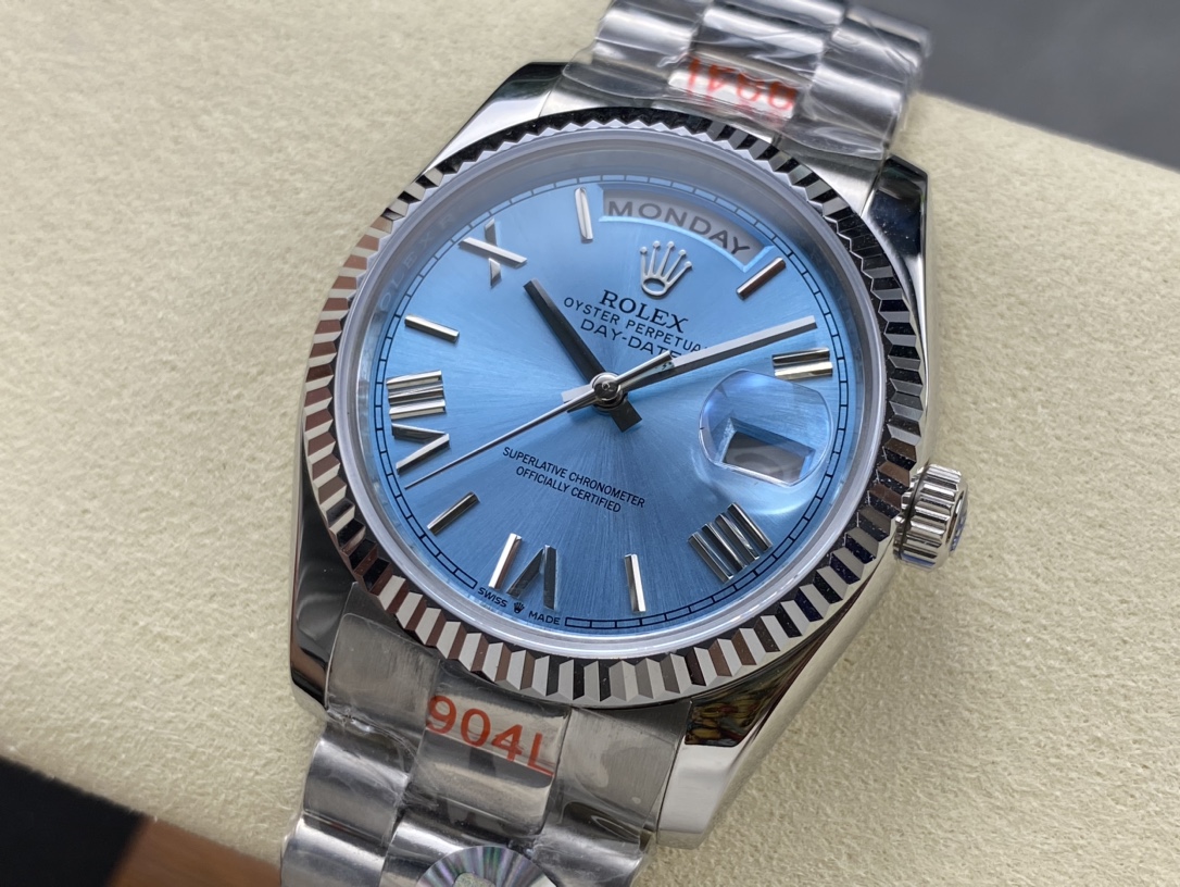 SK厂 劳力士Rolex 双历 星期日志型シリーズ 36mm - クラシックな自動機械腕時計
