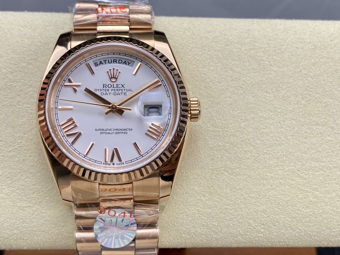 SK厂 劳力士Rolex 双历 星期日志型 36mm 自動巻き