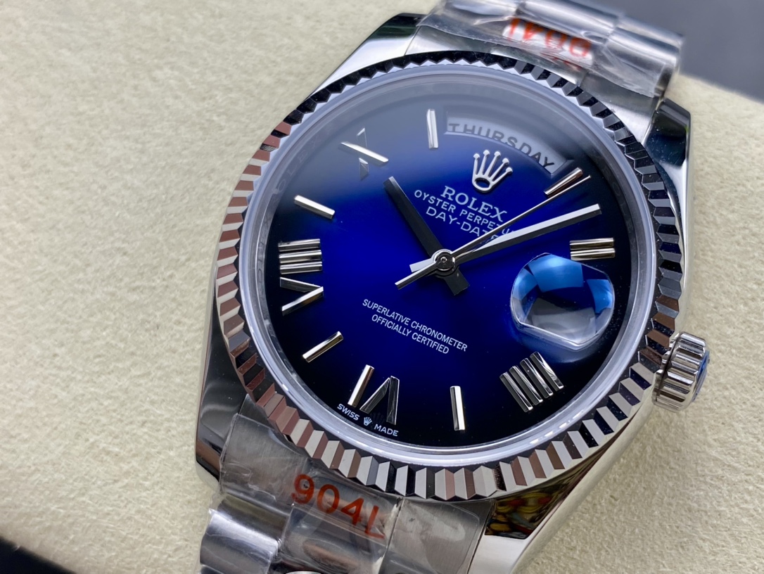 SK厂 劳力士Rolex 双历 星期日志型 36mm - 自動巻きメカニズム搭載