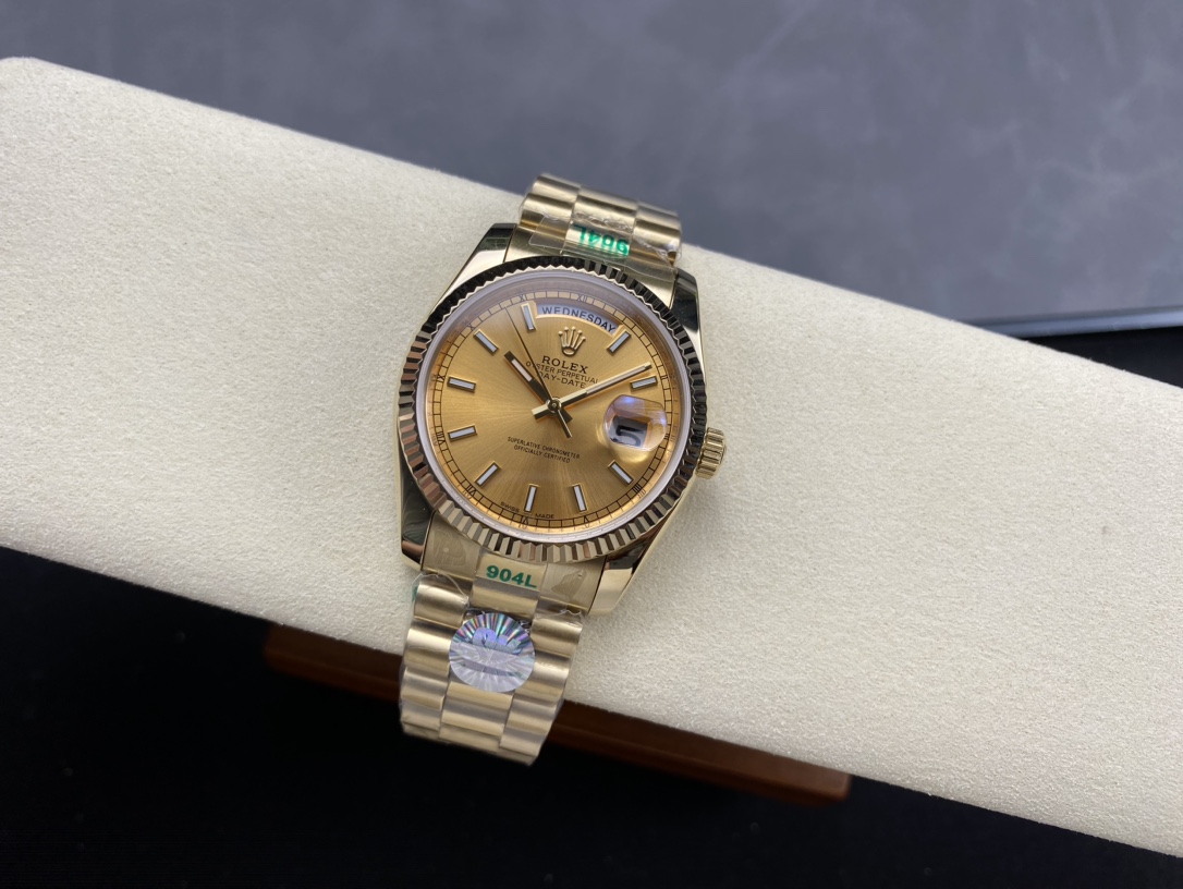 SK厂 劳力士Rolex 双历 星期日志型シリーズ 36mm - 高品質な自動巻き腕時計