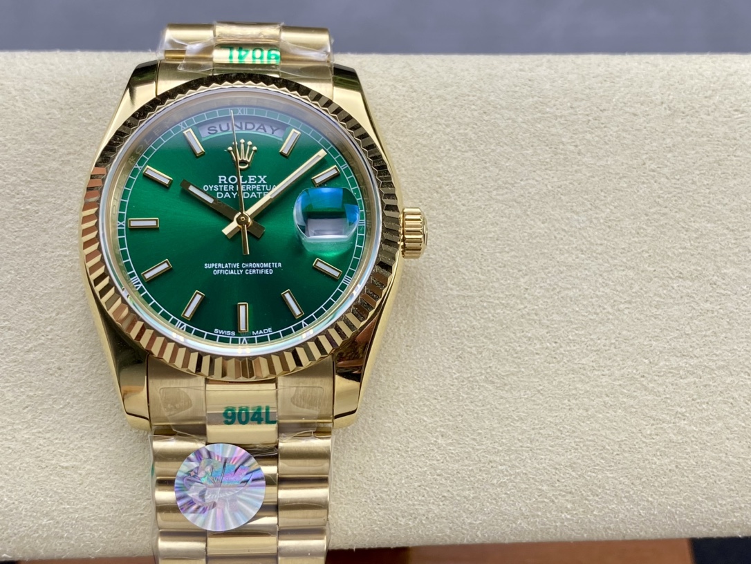 SK厂 劳力士Rolex 双历 星期日志型 36mm - 高品質自動機械式腕時計