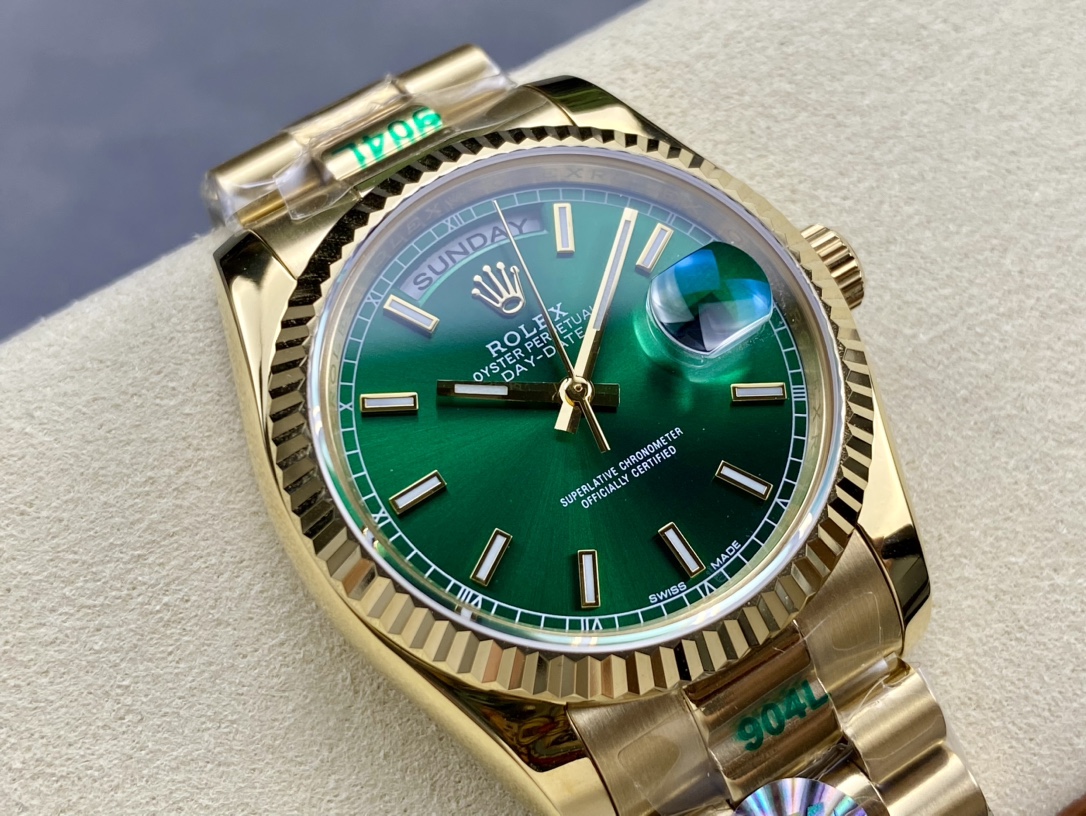 SK厂 劳力士Rolex 双历 星期日志型 36mm - 高品質自動機械式腕時計