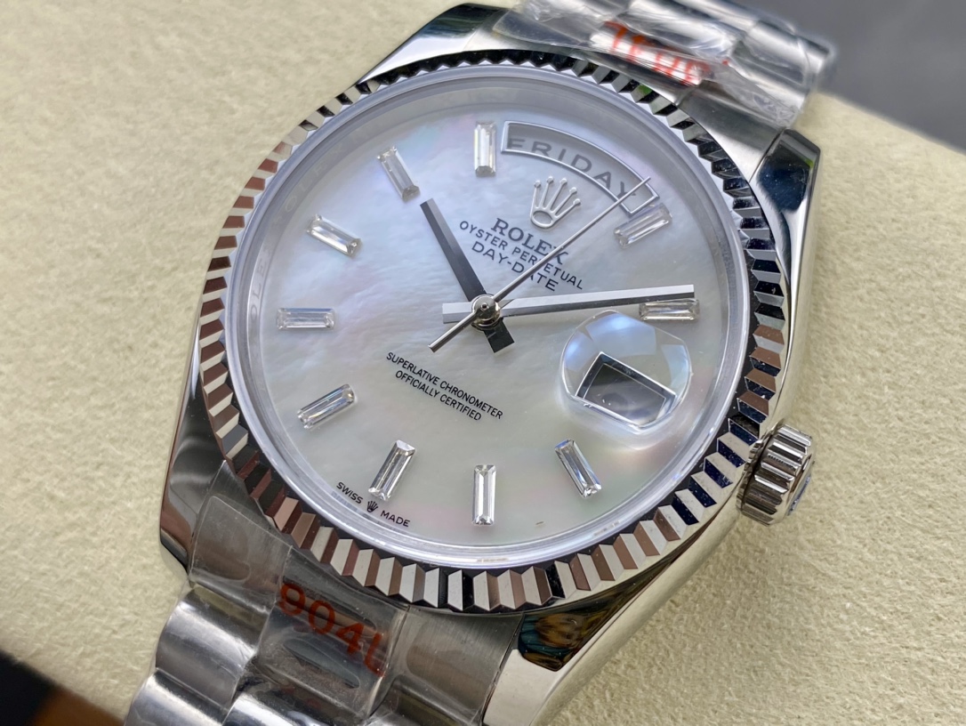 SK厂 劳力士Rolex 双历 星期日志型シリーズ 36mm - 最高品質の自動機械時計