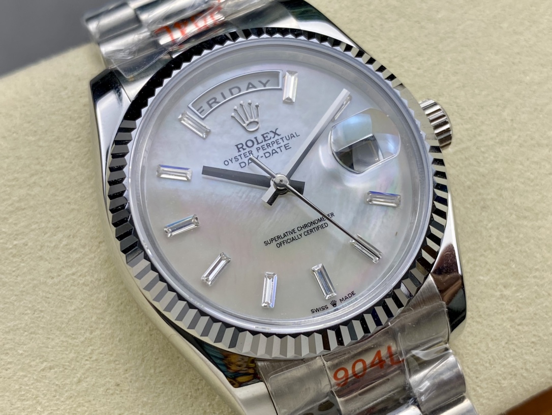 SK厂 劳力士Rolex 双历 星期日志型シリーズ 36mm - 最高品質の自動機械時計