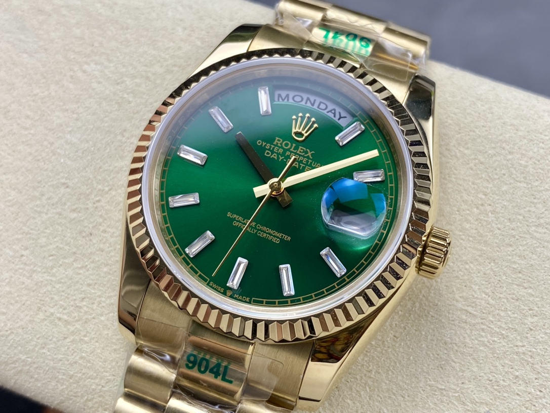 SK厂 劳力士Rolex 双历 星期日志型 36mm 自動巻き