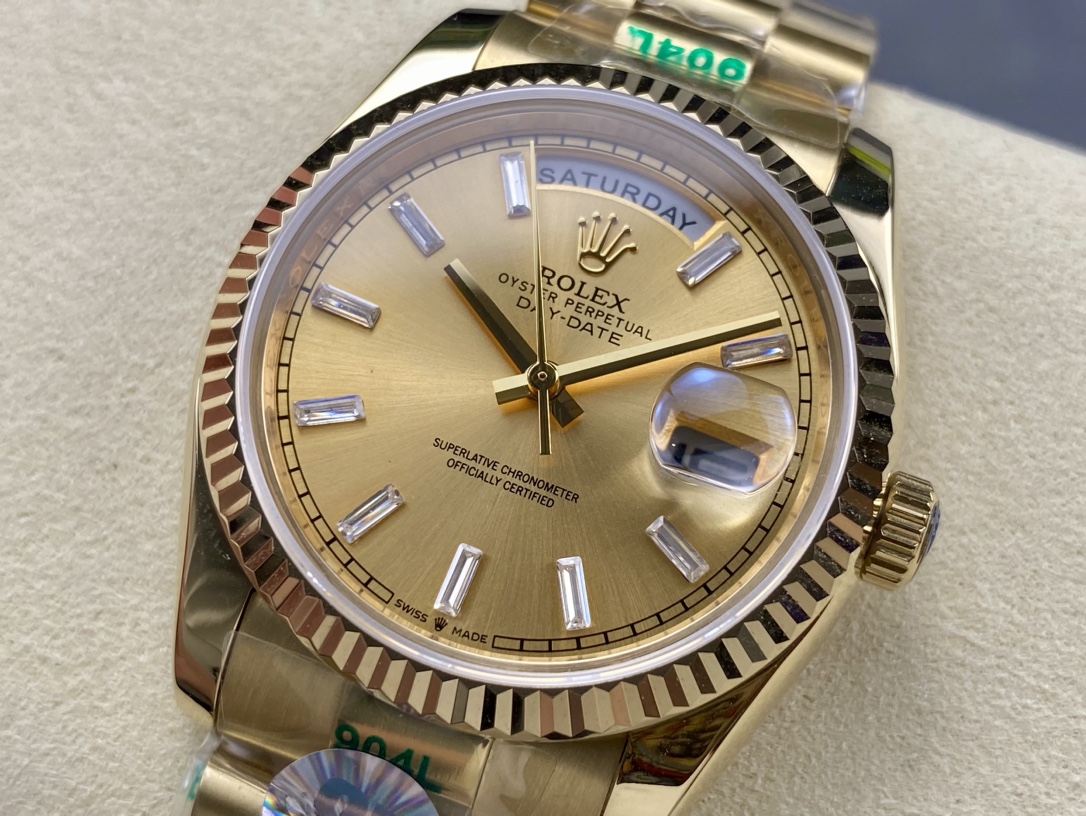 SK厂 劳力士Rolex 双历 星期日志型シリーズ 36mm - 高品質自動機械腕時計