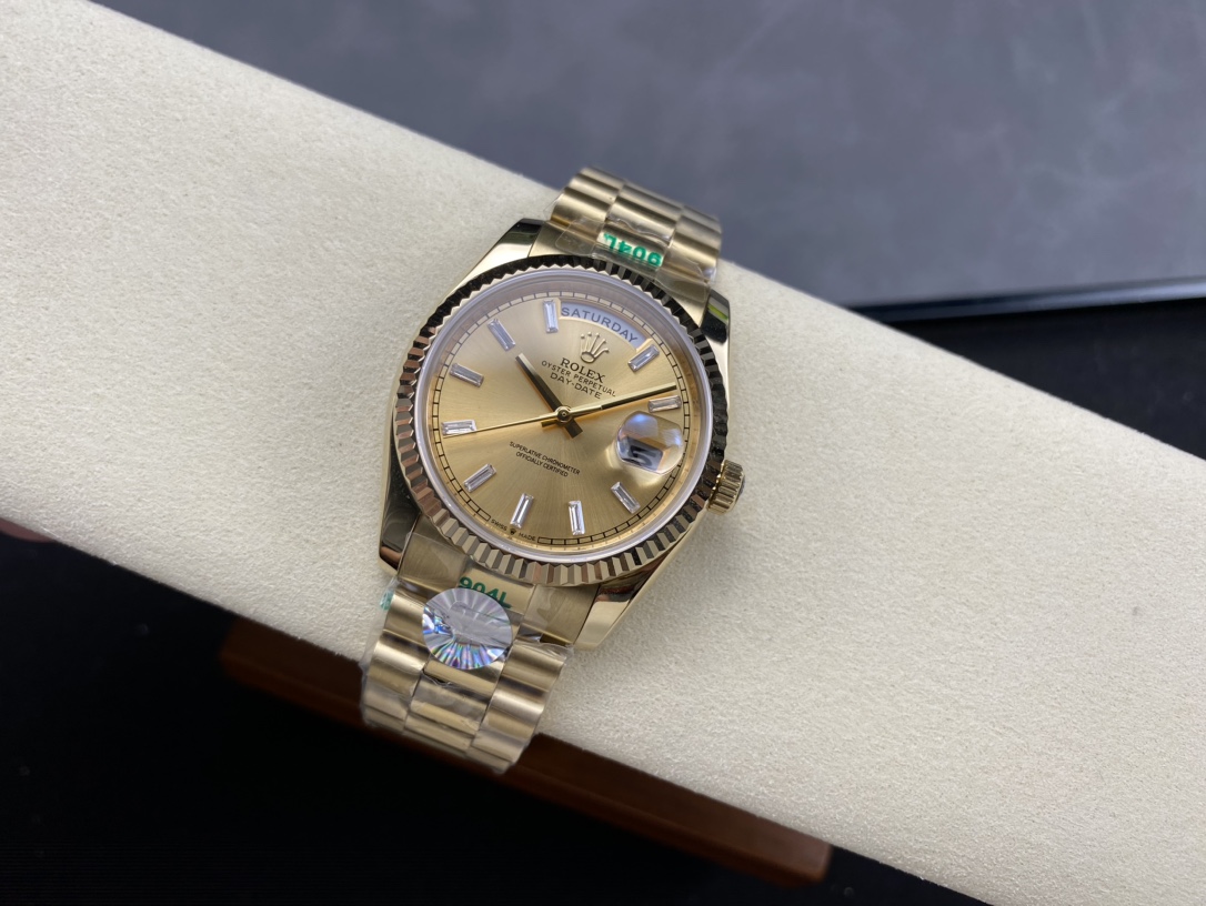SK厂 劳力士Rolex 双历 星期日志型シリーズ 36mm - 高品質自動機械腕時計