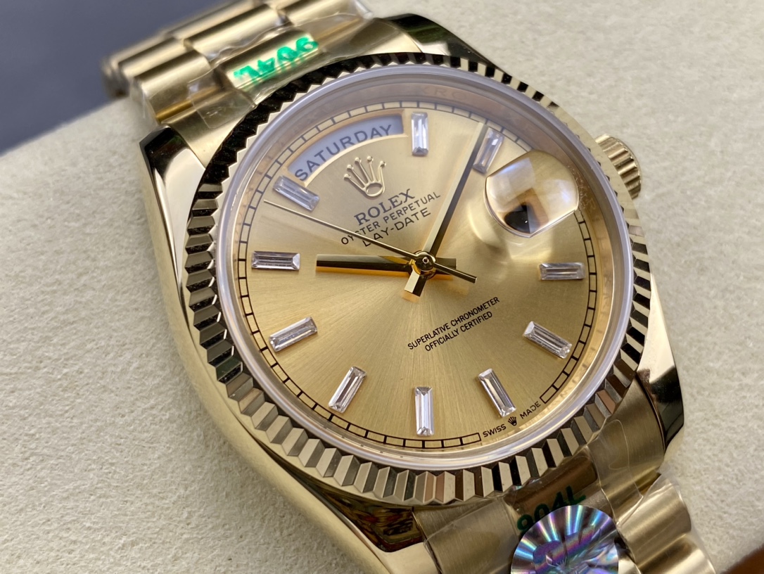SK厂 劳力士Rolex 双历 星期日志型シリーズ 36mm - 高品質自動機械腕時計