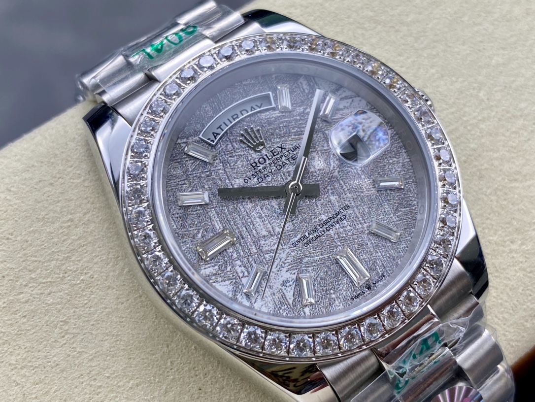 ロレックス 双頭粒版本 40mm 自動機械式腕時計