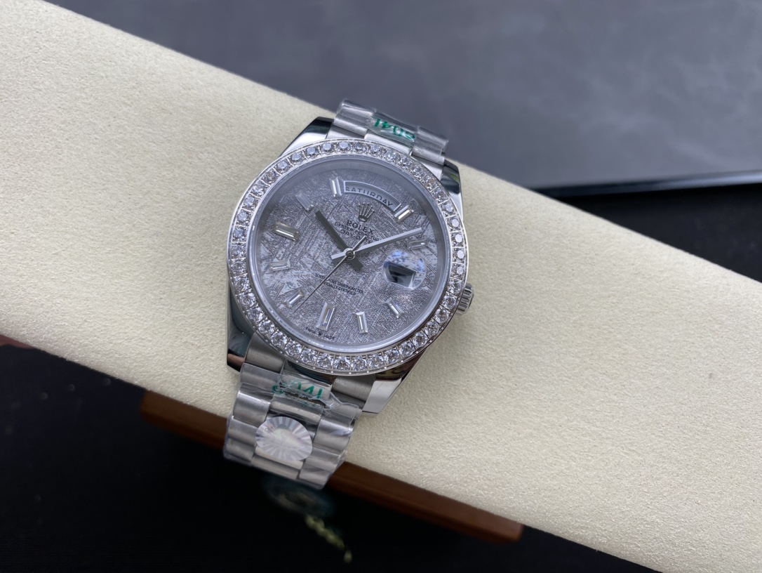 ロレックス 双頭粒版本 40mm 自動機械式腕時計