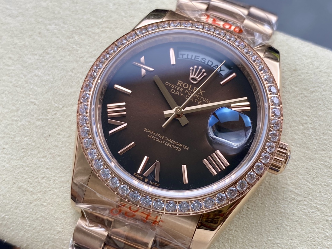 SK厂 劳力士Rolex 双历 星期日志型シリーズ 36mm - 高品質自動機械腕時計