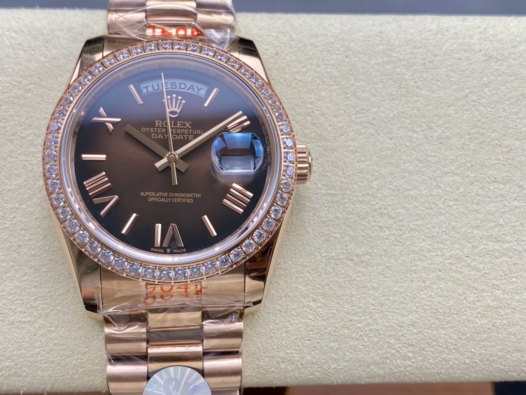 SK厂 劳力士Rolex 双历 星期日志型シリーズ 36mm - 高品質自動機械腕時計