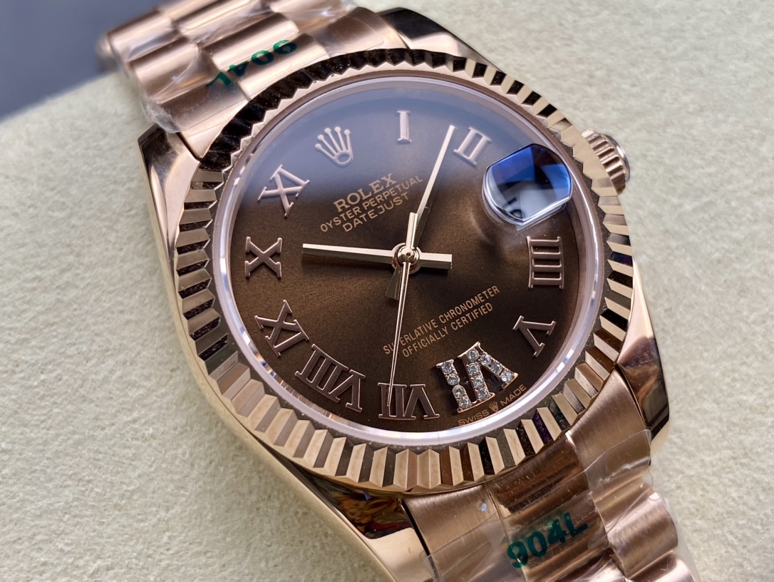 SK Factory 劳力士Rolex 女款 日志型31mm 自動機械腕時計