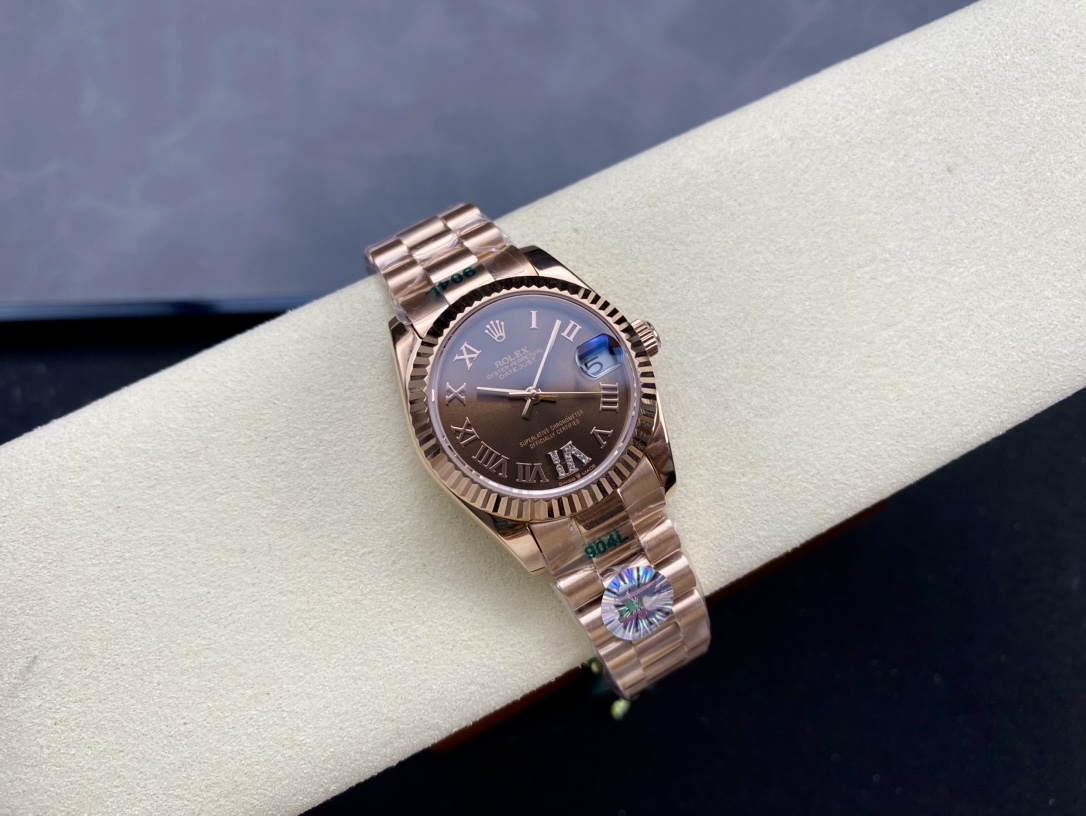 SK Factory 劳力士Rolex 女款 日志型31mm 自動機械腕時計