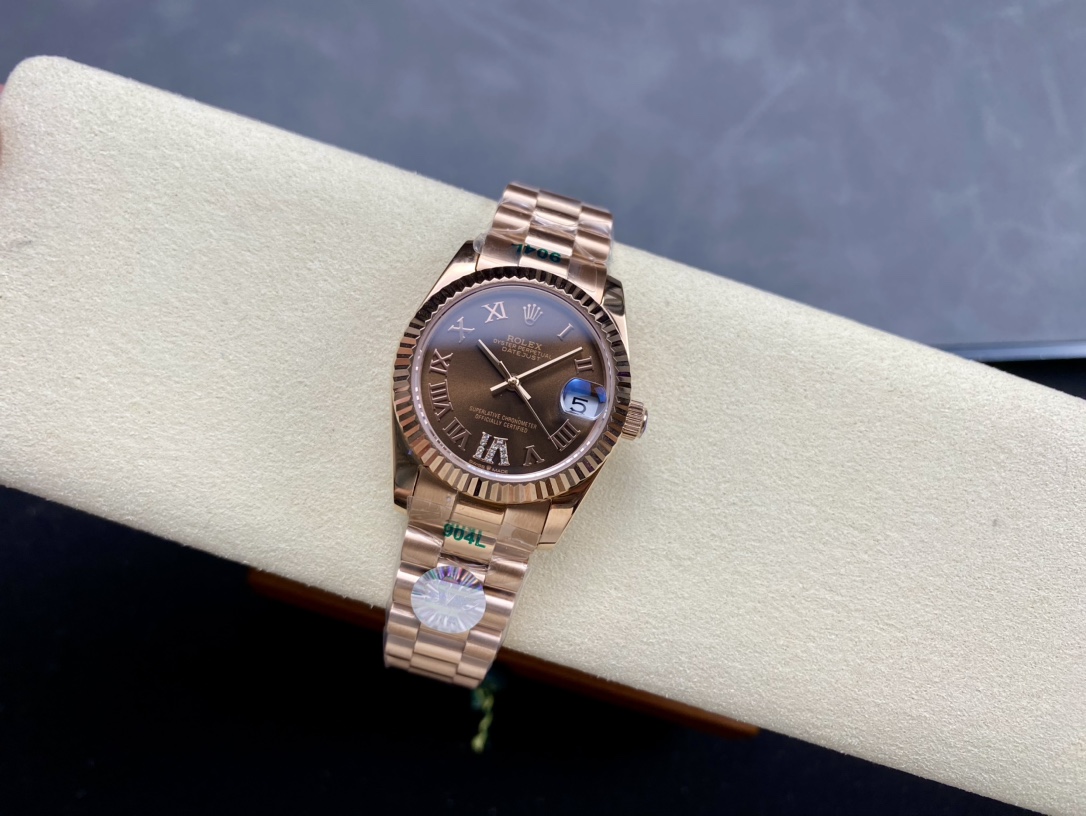 SK Factory 劳力士Rolex 女款 日志型31mm 自動機械腕時計